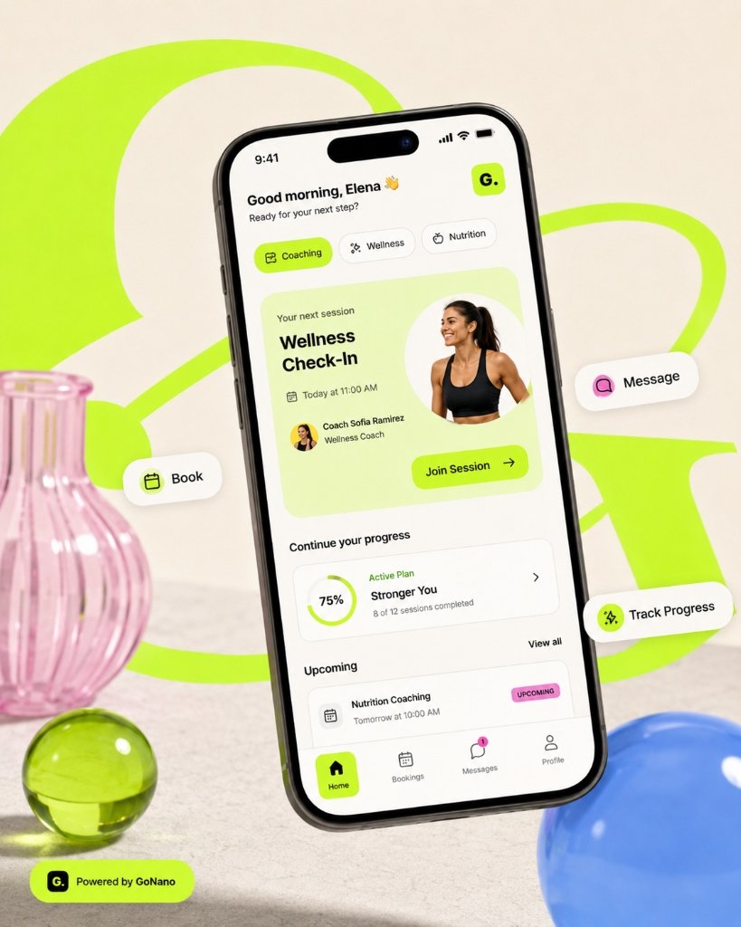 GoNano Coaching Session App